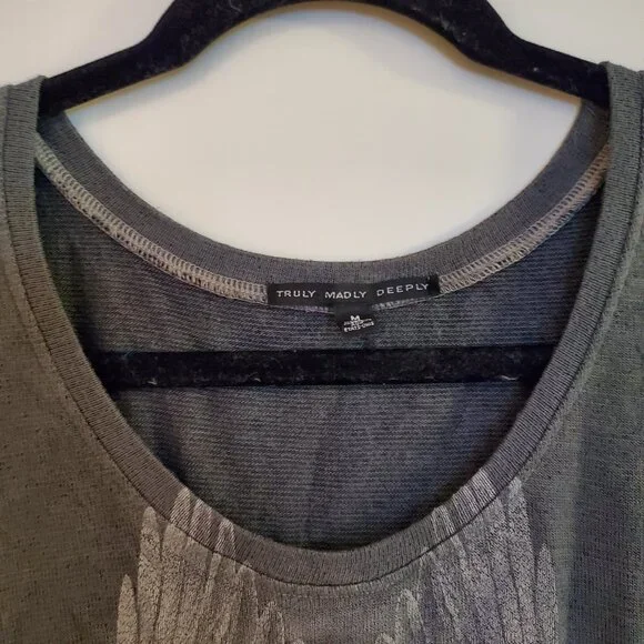 crop, graphic tee, wings - Picture 3 of 5